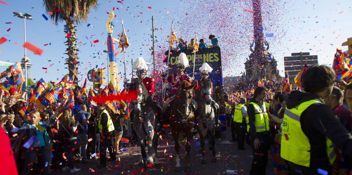 Barça to celebrate title win with victory parade on Sunday