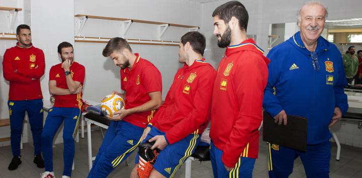 Del Bosque da una superlista con los 23 y los meritorios