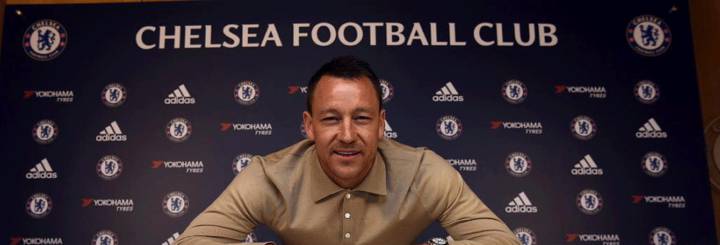 Chelsea: Terry signs new deal