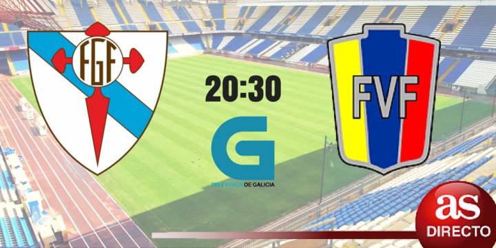 Sigue el Galicia vs Venezuela en vivo y en directo online, partido de preparación para la Copa América, viernes, 20/05/2016, a las 20.30 horas.