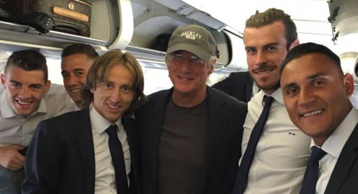 Real Madrid 'Gere' up for Champions League final in Milan