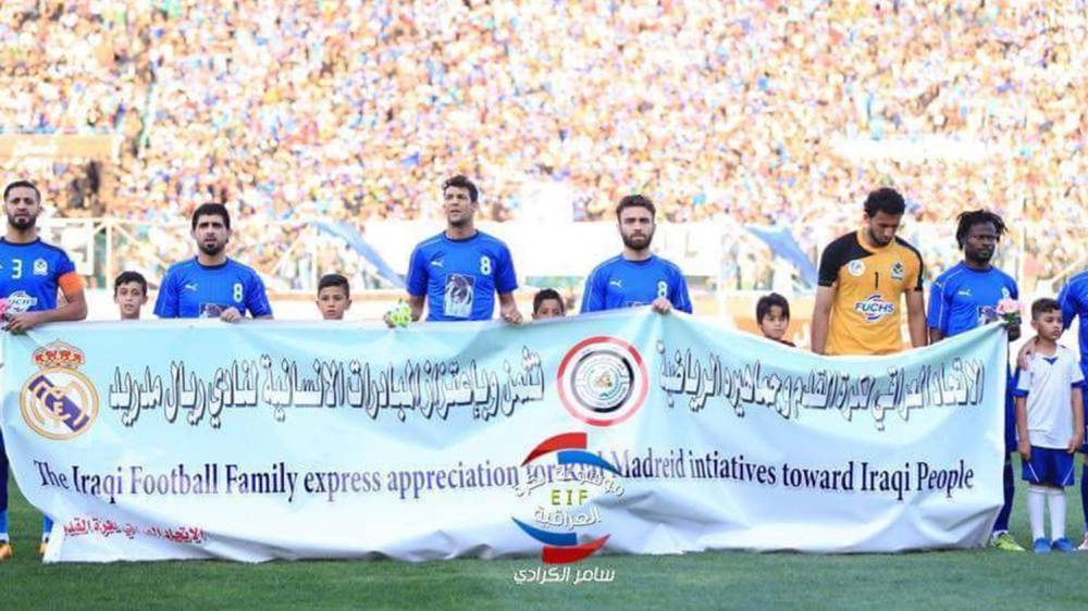 En Irak agradecen el apoyo del Real Madrid tras los atentados