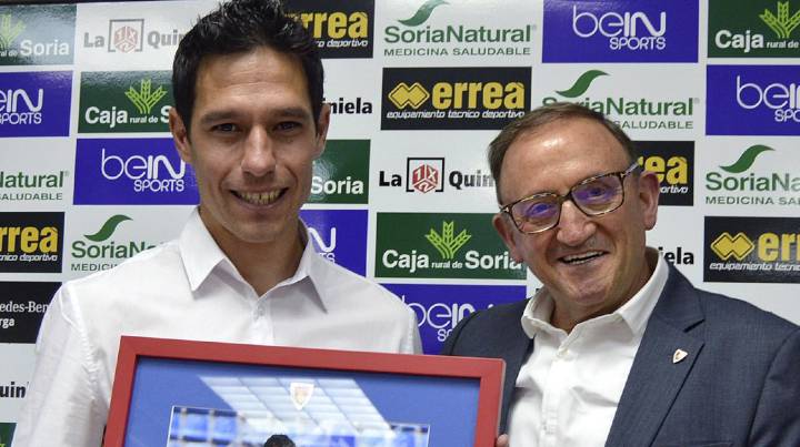 Del Pino se retira como jugador pero seguirá en el club soriano