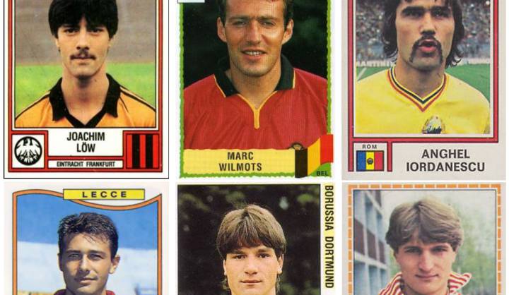 Los cromos de los entrenadores de la Eurocopa durante su etapa como jugadores.