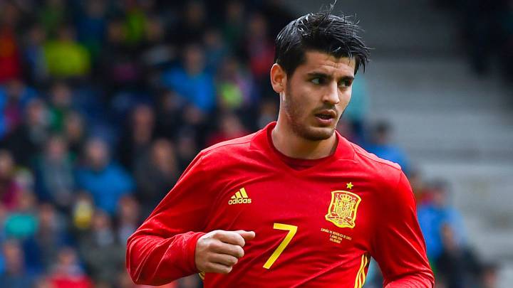 Álvaro Morata, selección, España.