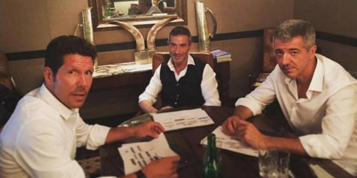 Simeone appears to confirm he's staying at Atlético Madrid
