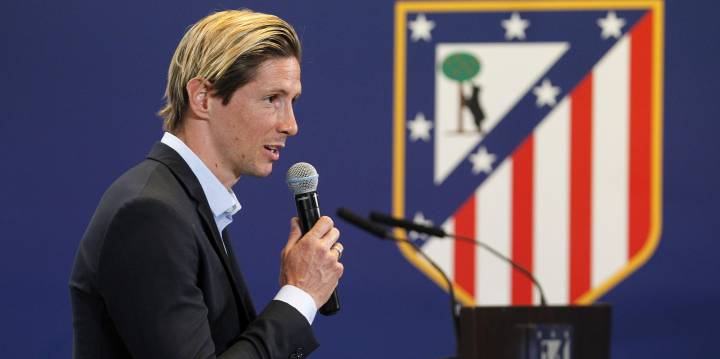 Fernando Torres, speaking at the Calderón, 2016.