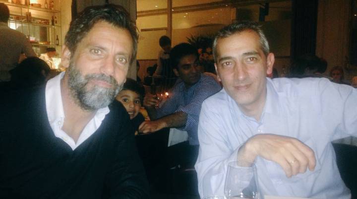 Quique y Robert planificaron en Londres a la espera de N'Koulou