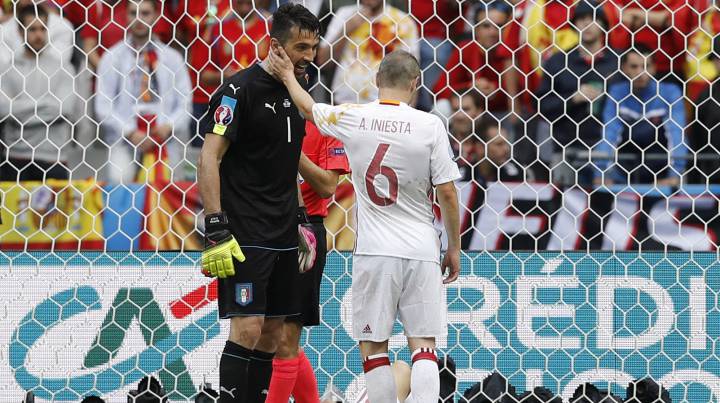 Buffon: "Cambié la camiseta con Iniesta porque nunca le gané"