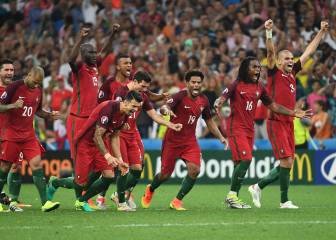 Polonia-Portugal en imágenes