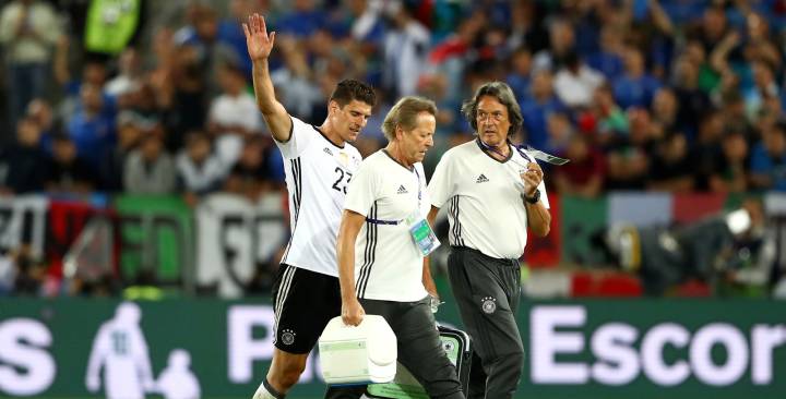 Mario Gomez se perderá el resto de la Eurocopa por lesión