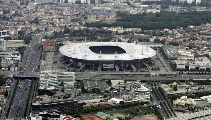 France - Iceland: Controlled explosion at the Stade de France