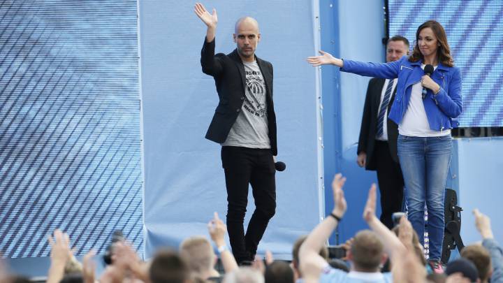 Pep Guardiola, presentado en Manchester: "Vamos a disfrutar"