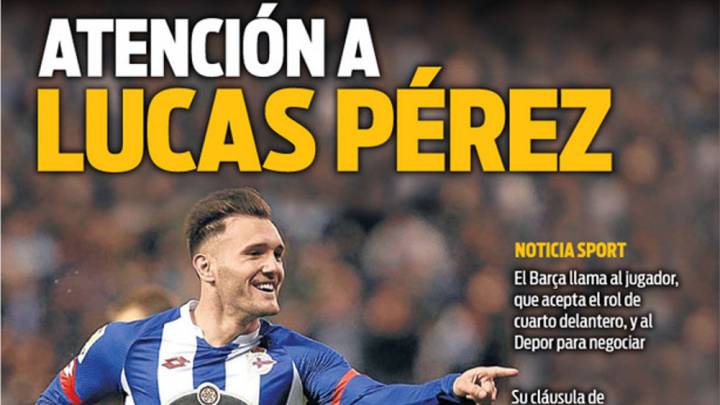 Portada del Diario Sport del día 5 de julio de 2016.