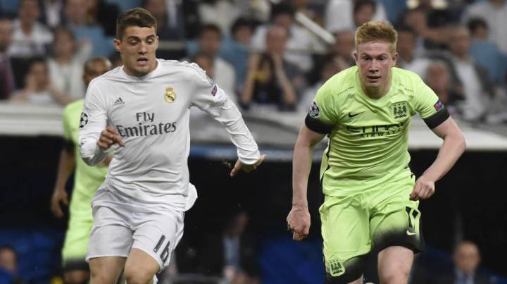 Kovacic jugando con el Real Madrid