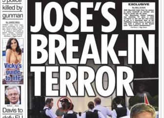 Intentaron robar en la casa de Mourinho mientras veía la Euro