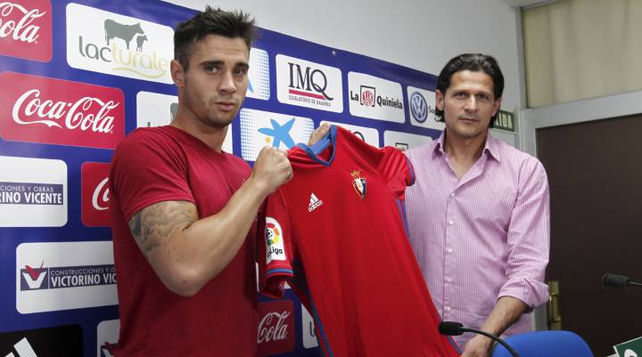 Osasuna presentó a Jaime Romero: "Estoy muy ilusionado"