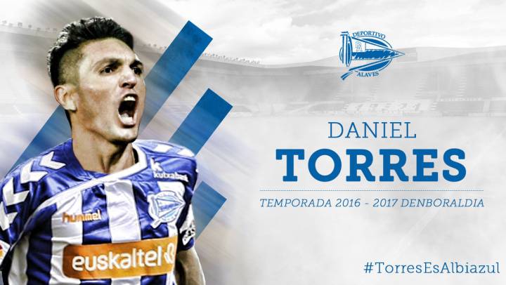 El colombiano Daniel Torres, nuevo fichaje del Alavés
