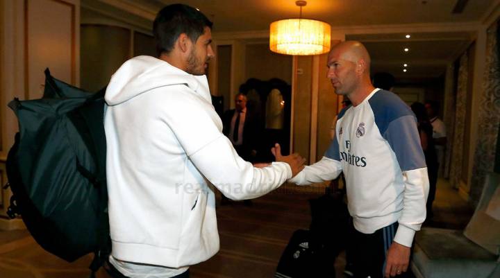 Morata: "Es un sueño volver a estar con el Real Madrid"