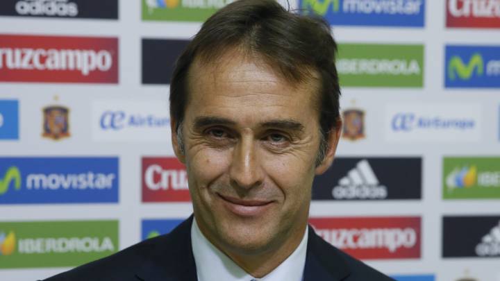 Lopetegui: "Sólo pienso en entrenar, competir y ganar"