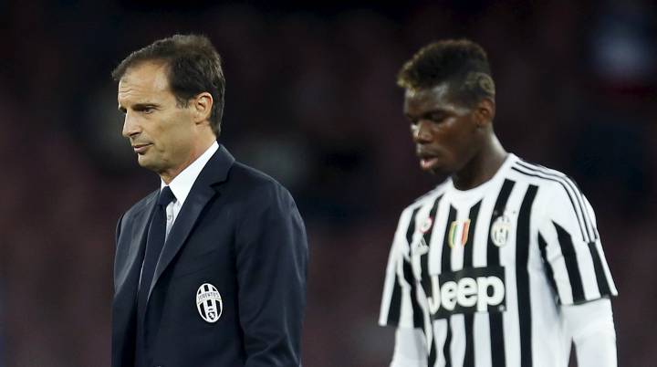 Allegri: "Pogba sigue siendo de La Juve, pero todo está abierto"