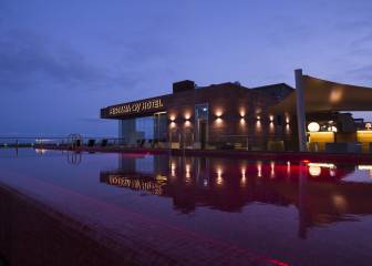 This is Cristiano's Pestana CR7 hotel in Funchal
