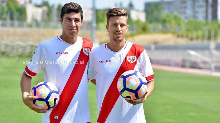 El Rayo presenta a Santi Comesaña y Ernesto Galán