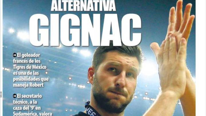 Gignac: France striker emerges as Barça option - report