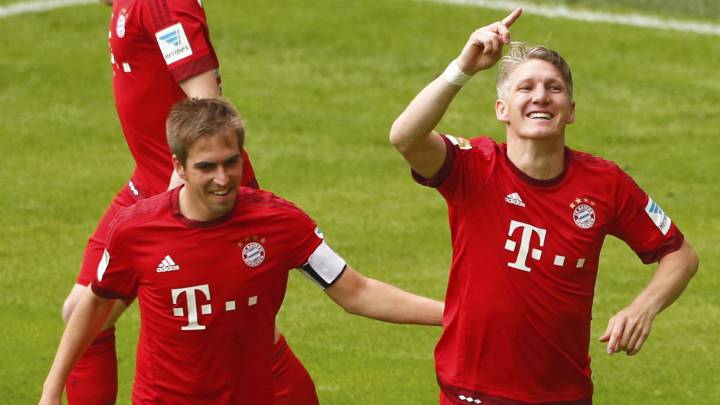 Lahm abre las puertas del Bayern a Schweinsteiger