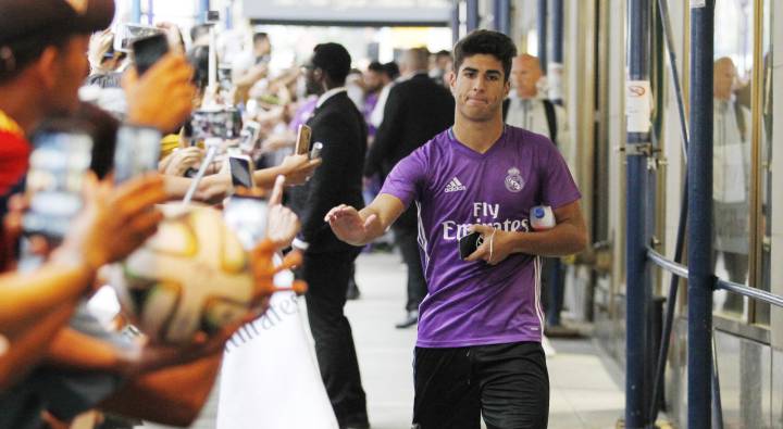 "Asensio es uno de los mejores jugadores que he entrenado"