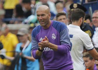 Zidane: James jugó bien, está tomando ritmo