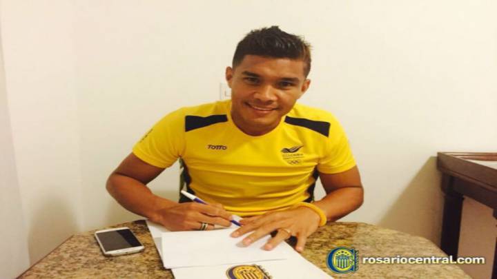 Teo Gutiérrez es nuevo jugador de Rosario Central