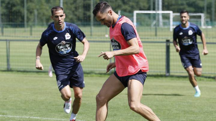 Lucas Pérez, fuera del Teresa Herrera; Saúl, cerca del Girona