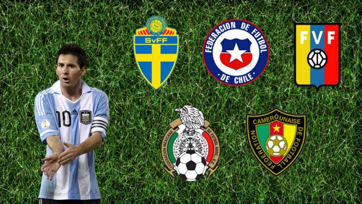 Además de Messi, otros futbolistas renunciaron a su selección y volvieron más tarde.