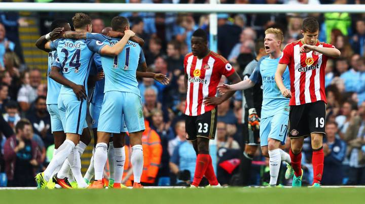 Guardiola debuta con victoria por un autogol del Sunderland