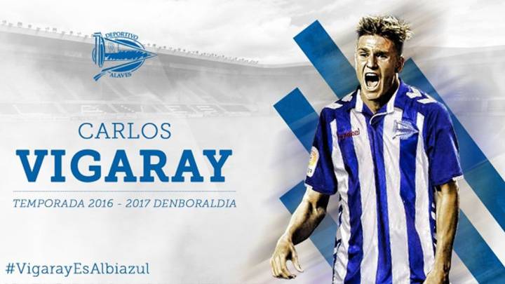 El Alavés ficha a Vigaray, ex del Getafe, por tres temporadas
