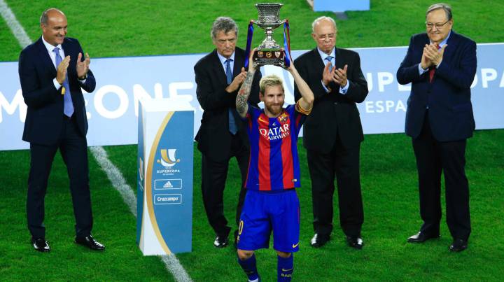 'SuperMessi' se convierte en el jugador con más supercopas