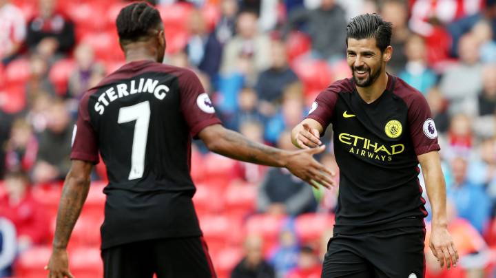 El City de Pep se gusta ante el Stoke con doblete de Nolito