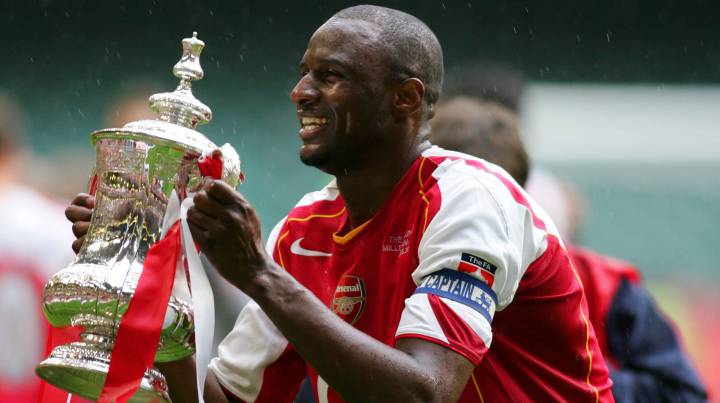 Patrick Vieira: "El Arsenal no gana títulos por falta de físico"