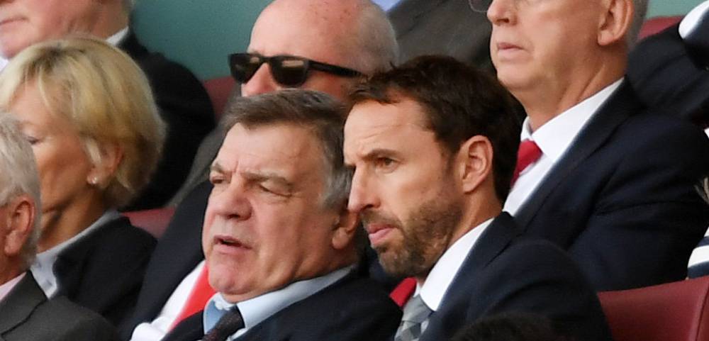 Allardyce durante un partido de fútbol
