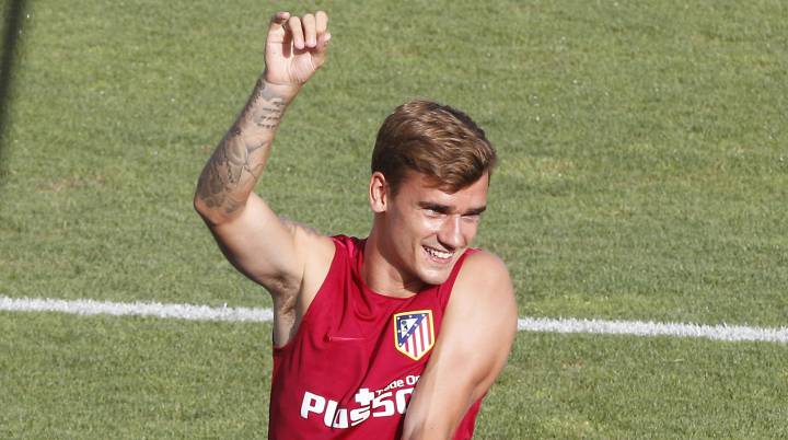 Griezmann: "Quiero estar en el nivel de Cristiano y Messi"