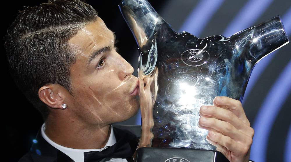 La UEFA elige a Cristiano como Mejor Jugador de Europa