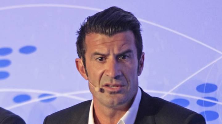 Figo olvida al Barça: "Mis dos equipos en el mismo grupo"