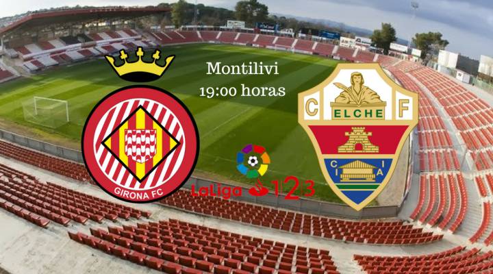 Girona vs Elche en vivo y en directo online, partido de la segunda jornada de LaLiga 1,2,3, hoy 27/08/2016 a las 19:00 h en As