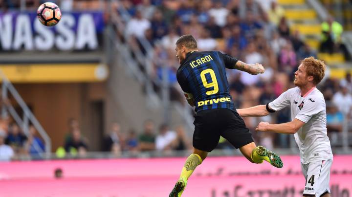 Inter y Roma pinchan: empate con Palermo y Cagliari