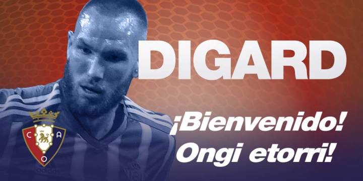 Osasuna anuncia el fichaje de Didier Digard, cedido por el Betis