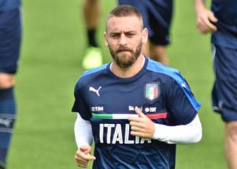 Italia pierde a De Rossi para el inicio de la clasificación