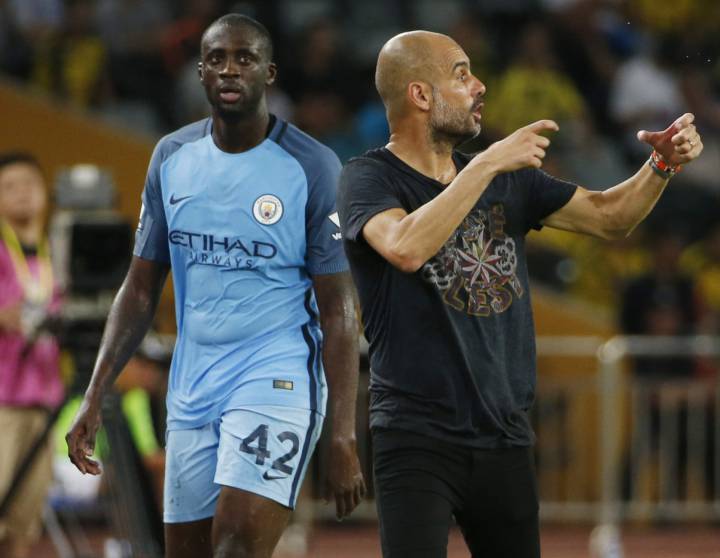 Yaya Toure's agent speaks out about Pep Guardiola