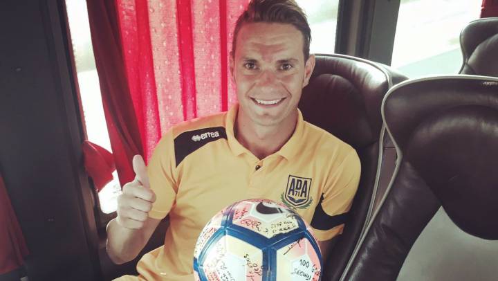 David Rodríguez alcanza los cien goles en Segunda