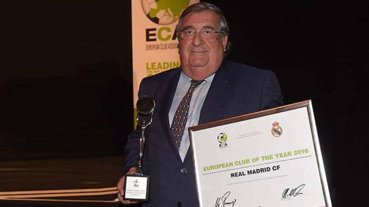 Real Madrid voted ECA top club in Europe for 2016